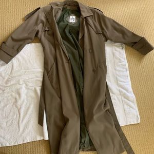 J. Gallery Long Trench Coat